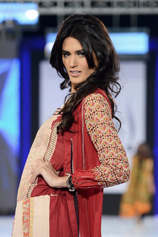 Moon Textile PFDC Sunsilk Fashion Week Collection 2013