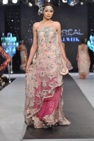 Teena By Hina Butt Collection at L'Oreal Paris Bridal Week 2012 Day 2