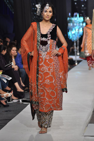 Teena By Hina Butt Collection at LPBW 2012 Day 2
