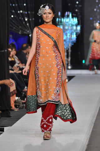 Teena By Hina Butt Collection at LPBW 2012 Day 2