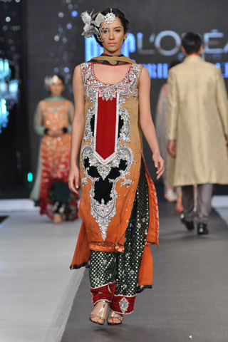 Teena By Hina Butt Collection at LPBW 2012 Day 2