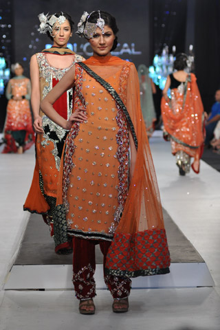 Teena By Hina Butt Collection at LPBW 2012 Day 2