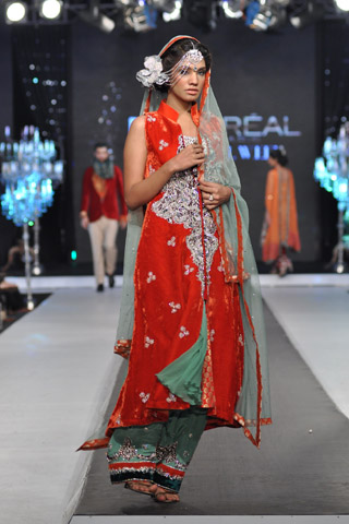 Teena By Hina Butt Collection at LPBW 2012 Day 2