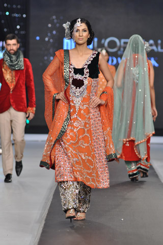 Teena By Hina Butt Collection at LPBW 2012 Day 2