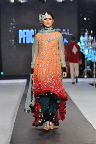 Teena By Hina Butt Collection at LPBW 2012 Day 2