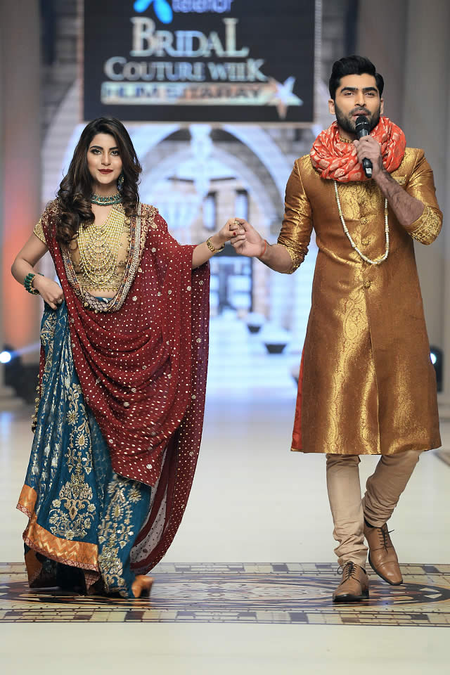 Bridal Shehnai Collection Latest by Umsha by Uzma Babar 2014