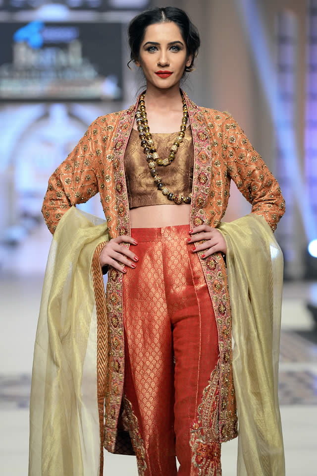 2014 TBCW Umsha by Uzma Babar Shehnai Collection