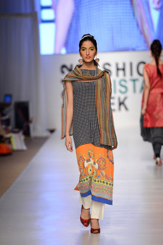 Warda Saleem Collection at FPW 2012 Day 1