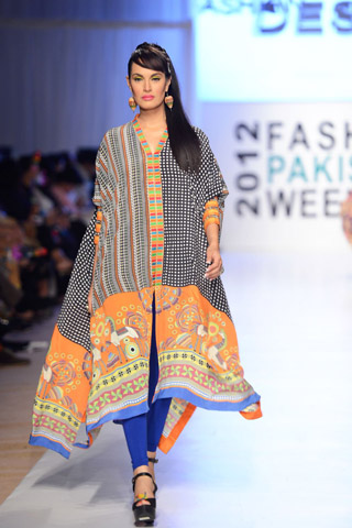 Warda Saleem Collection at FPW 2012 Day 1