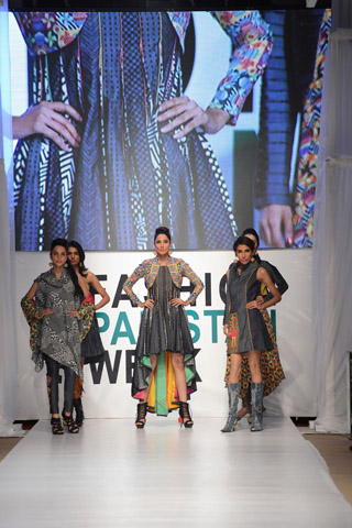 Warda Saleem Collection at FPW 2012 Day 1