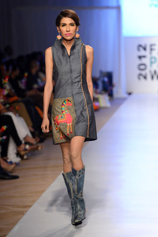 Warda Saleem Collection at FPW 2012 Day 1