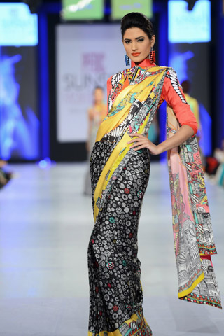Wardha Saleem Collection at PFDC SFW Day 4