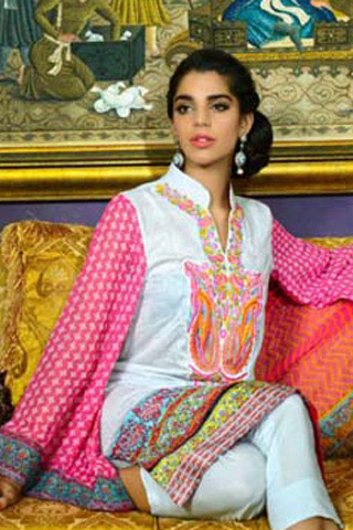 Wardha Saleem Summer Lawn 2013 By Shariq Textile