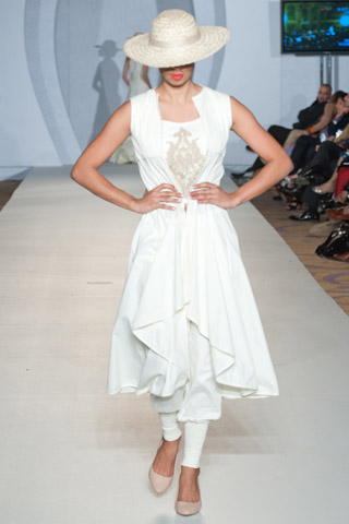 Zaheer Abbas Collection at PFW 3 London 2012