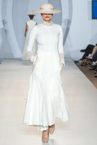 Zaheer Abbas Collection at PFW 3 London 2012
