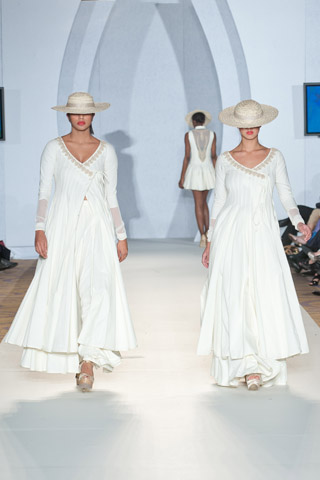 Zaheer Abbas Collection at PFW 3 London 2012