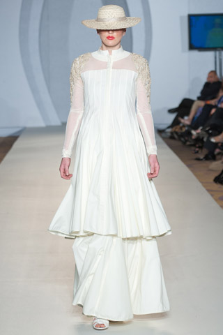 Zaheer Abbas Collection at PFW 3 London 2012