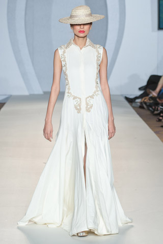 Zaheer Abbas Collection at PFW 3 London 2012