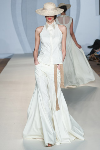 Zaheer Abbas Collection at PFW 3 London 2012