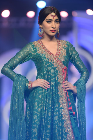 Zaheer Abbas Collection at Pantene Bridal Couture Week 2013
