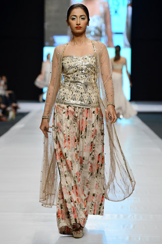 Zari Faisal Collection at Fashion Pakistan Week 2013 Day 1 Karachi