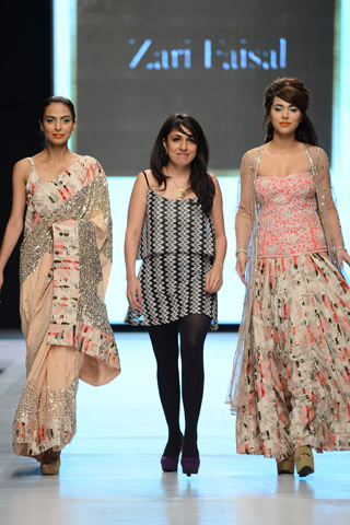 Zari Faisal Collection at Fashion Pakistan Week 2013