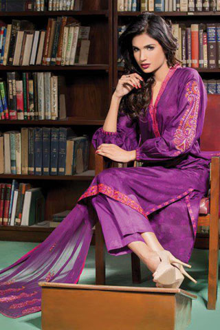 Spring Lawn Collection 2013 by Al Karam