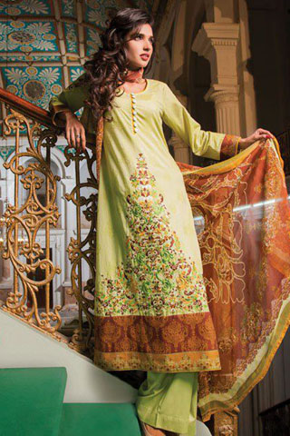 Spring Lawn Collection 2013 by Al Karam