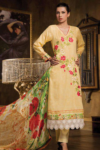 Spring Lawn Collection 2013 by Al Karam