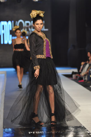 AZZA Collection at PFDC L'Oreal Paris Bridal Week 2012
