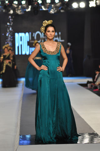 AZZA Collection at PFDC L'Oreal Paris Bridal Week 2012