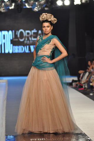 AZZA Collection at PFDC L'Oreal Paris Bridal Week 2012