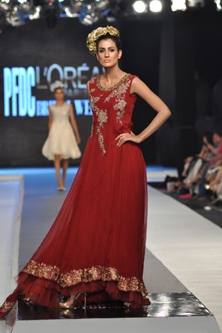 AZZA Collection at PFDC L'Oreal Paris Bridal Week 2012