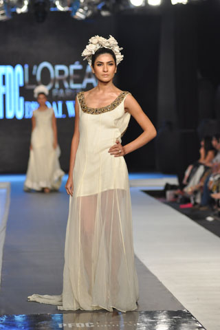 AZZA Collection at PFDC L'Oreal Paris Bridal Week 2012