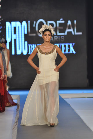 AZZA Collection at PFDC L'Oreal Paris Bridal Week 2012
