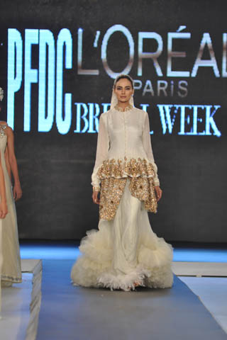 AZZA Collection at PFDC L'Oreal Paris Bridal Week 2012