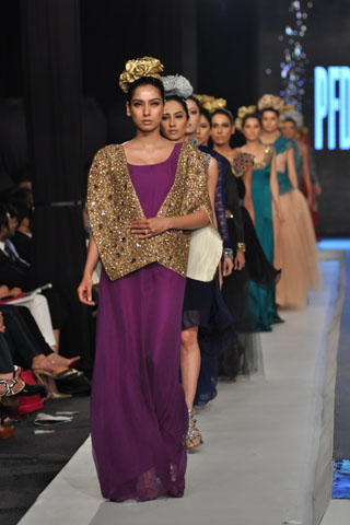 AZZA Collection at PFDC L'Oreal Paris Bridal Week 2012