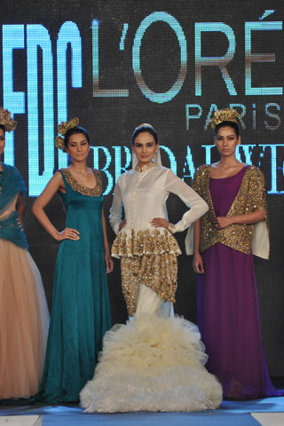 AZZA Collection at PFDC L'Oreal Paris Bridal Week 2012