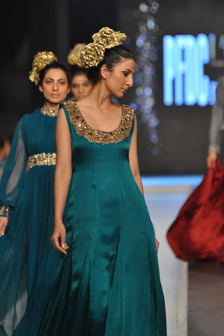 AZZA Collection at PFDC L'Oreal Paris Bridal Week 2012