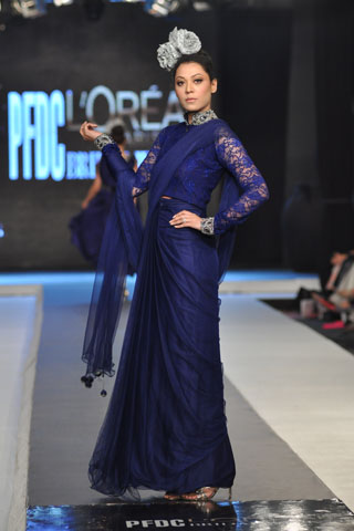 AZZA Collection at PFDC L'Oreal Paris Bridal Week 2012