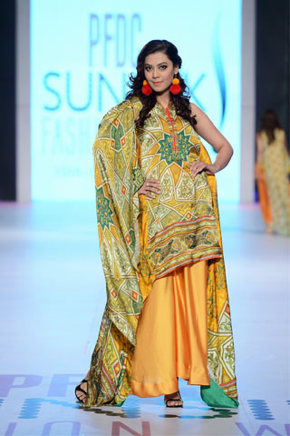 Warda Prints Collection at PFDC Sunsilk Fashion Week 2014 Day 4