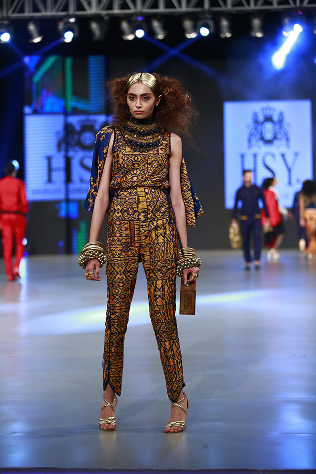 2016 PFDC Sunsilk Fashion Week HSY Formal Dresses Pics