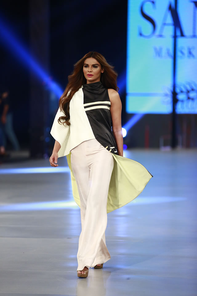2016 PFDC Sunsilk Fashion Week Sania Maskatiya Dresses Collection Photos
