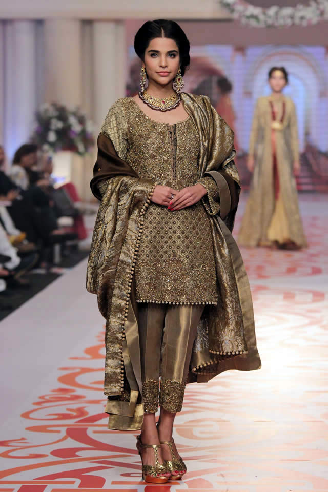 2015 Telenor Bridal Couture Week Adnan Pardesy Bridal Dresses Picture Gallery