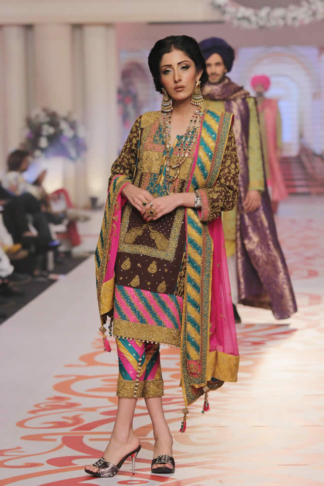 Telenor Bridal Couture Week 2015 Adnan Pardesy Dresses Gallery