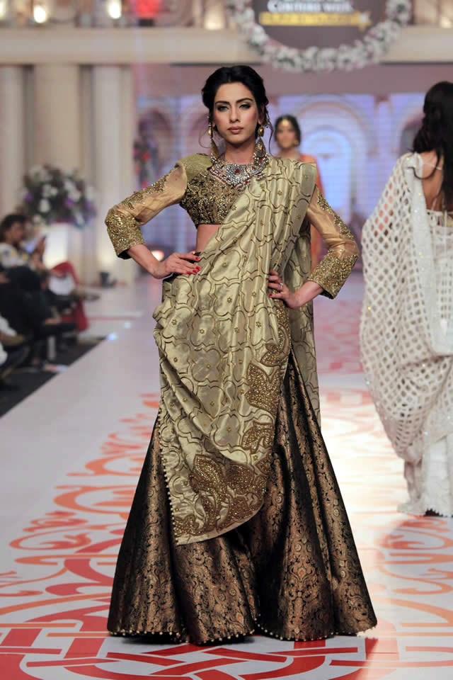 Fashion Designer Adnan Pardesy Dresses Telenor Bridal Couture Week 2015