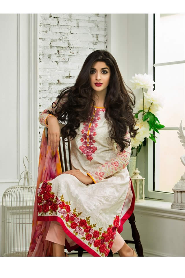 Signature Eid Lawn 2015 Al Zohaib Mahiymaan Collection Photos
