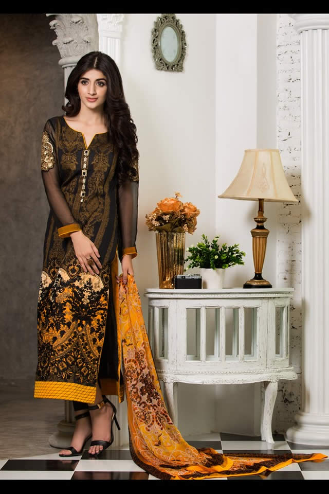 Al Zohaib Mahiymaan Dresses Signature Eid Lawn 2015 Images