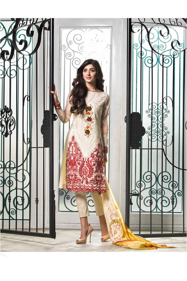 2015 Signature Eid Lawn Al Zohaib Mahiymaan Collection Photo Gallery