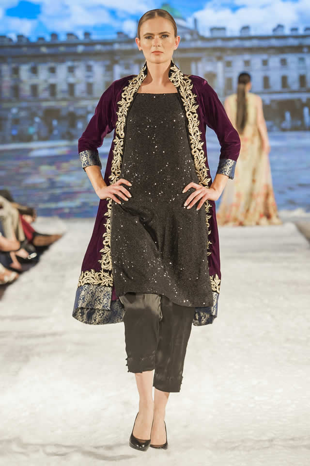 Al Zohaib Textile Pakistan Fashion Week 9 London collection 2016 Pics